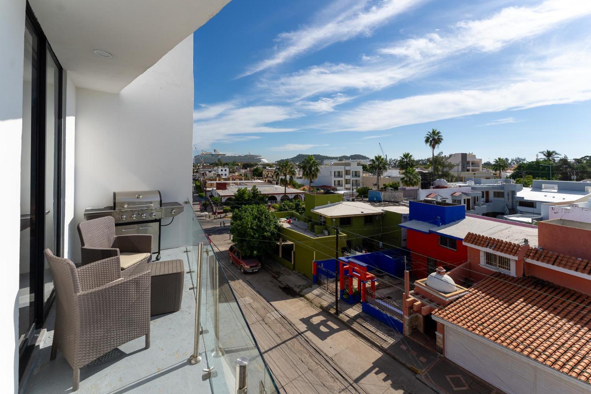 New & Modern, 5 Star Area, Walk 2 Beach, Pool, Views, King Bed Mazatlan Exterior photo